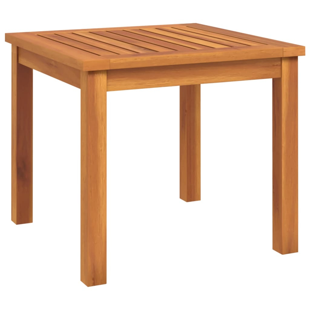Mesa de centro 40x40x36 cm madeira de acácia maciça