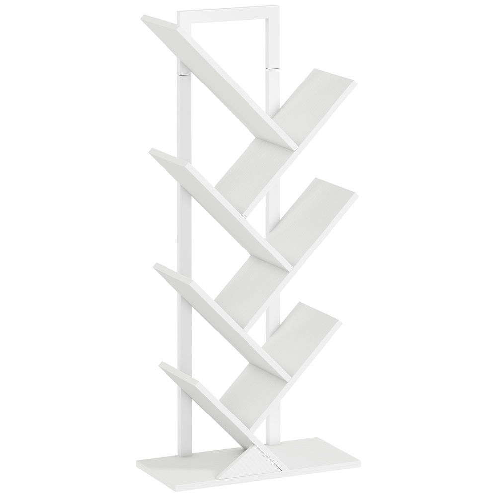 Estante para livro 50x24x109 cm color blanco Homcom