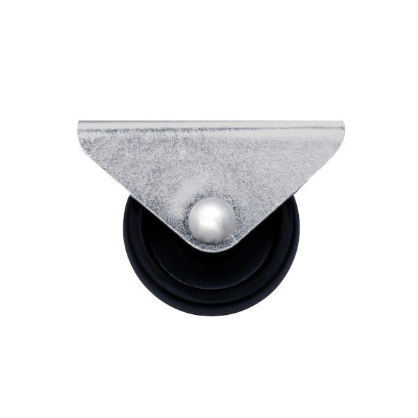 RODA FIXA Ø 3 CM COM CHAPA