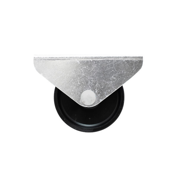 RODA FIXA Ø 4,4 CM COM CHAPA