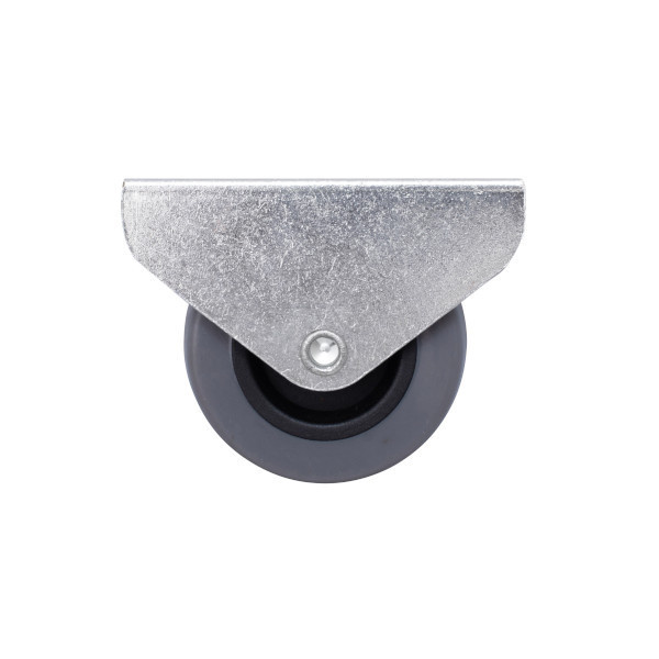 RODA FIXA Ø 5 CM COM CHAPA