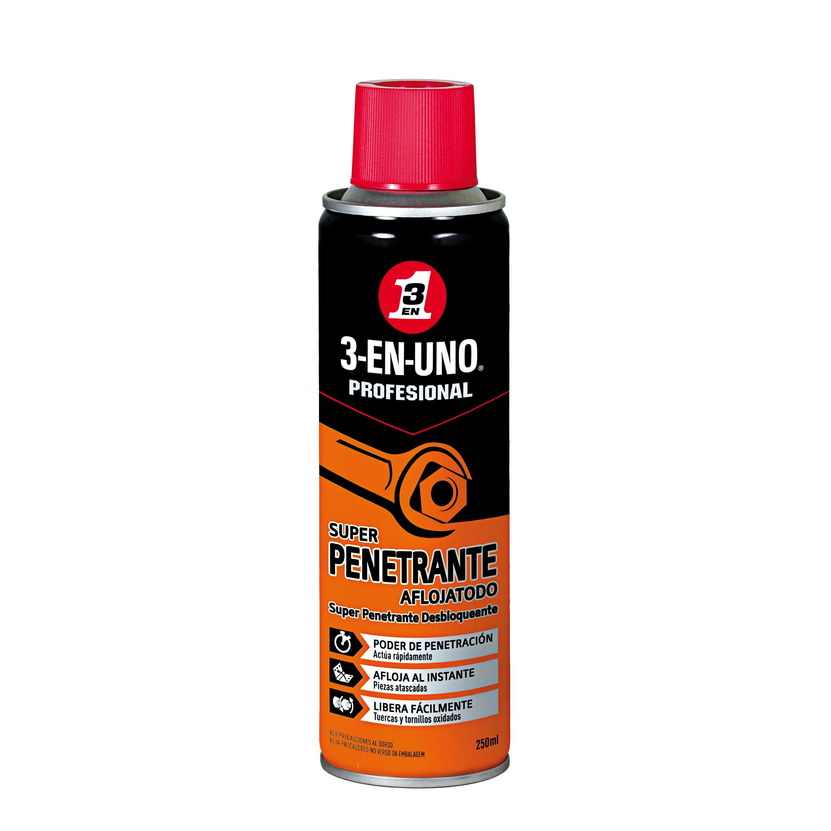 3-EN-UNO lubrificante Super Penetrante Desbloqueante 250ml