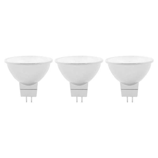 Pack de 3 Lâmpadas LED MR16 GU5.3 345 lm 3,4 W Luz Quente