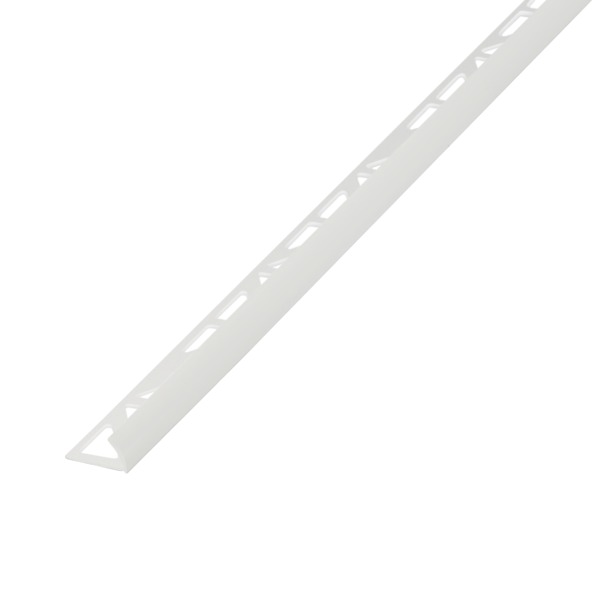 1/4 REDONDO DE BORDA EXTERNA PVC 9MM WHI