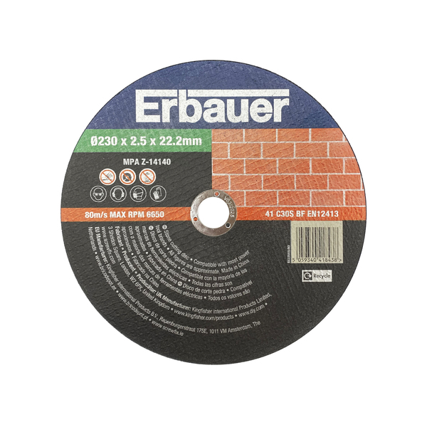 DISCO PEDRA 230X2,5X22 ERB