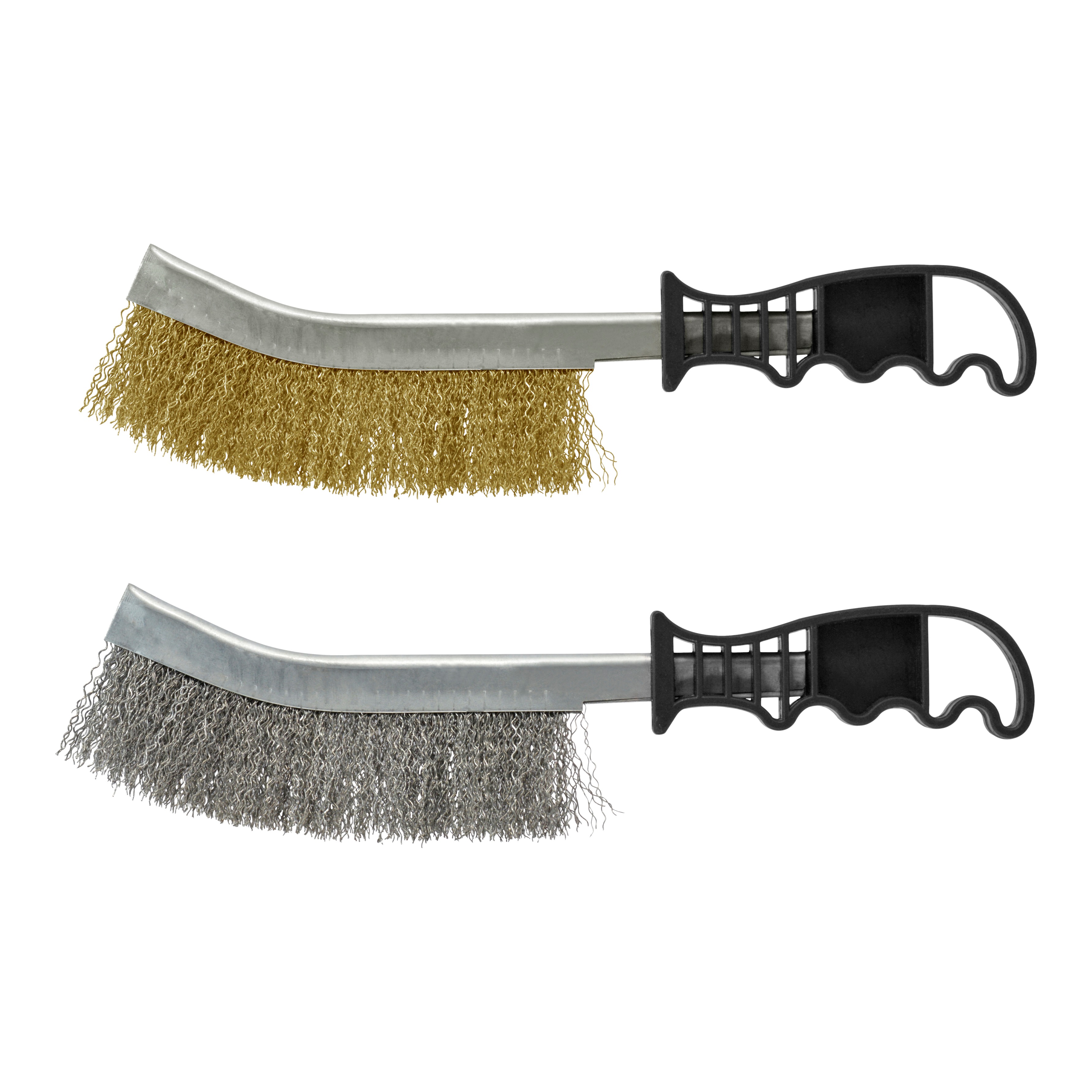 Conjunto de escovas de arame 2 unidades Forge Steel