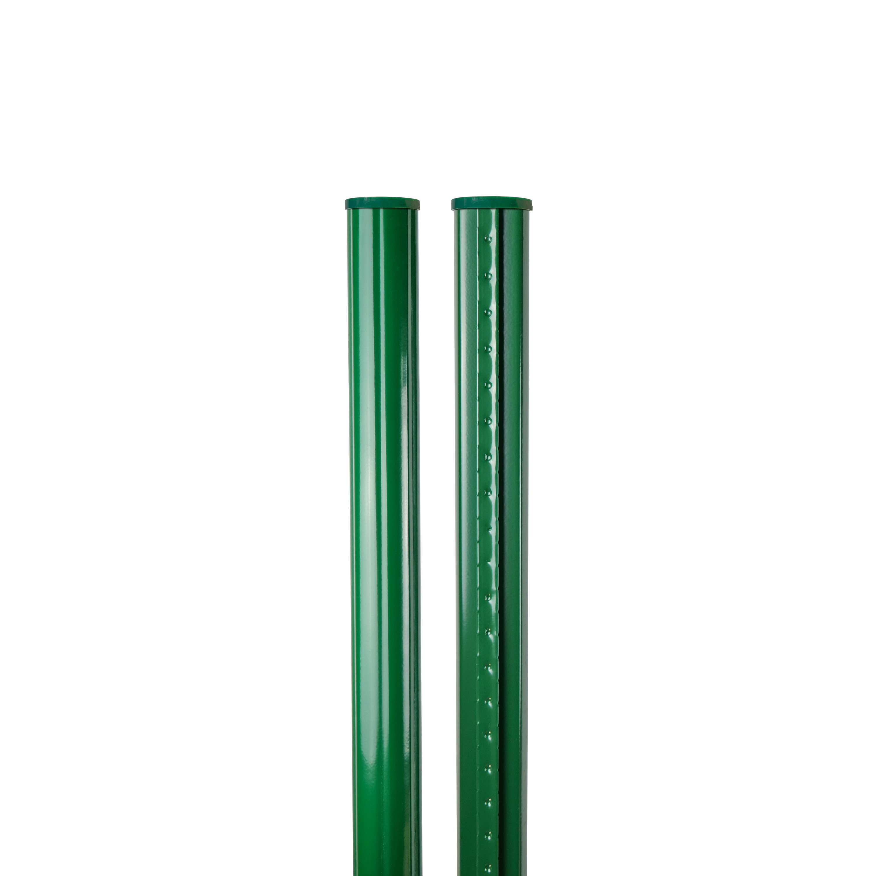 Poste redondo rack 48mm x 2000mm cor verde