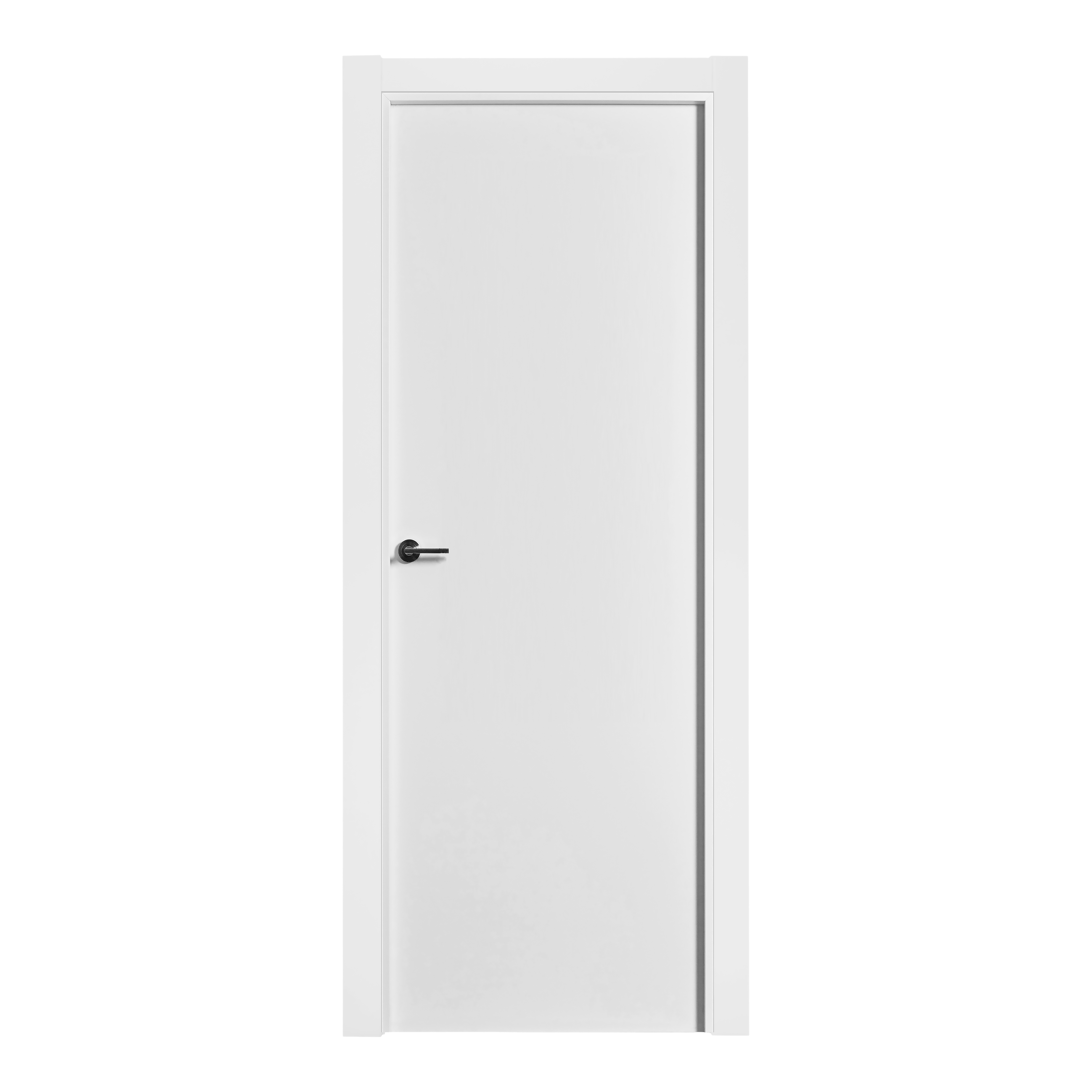 Porta de Interior lacada branca Ulla 70 cm esquerda
