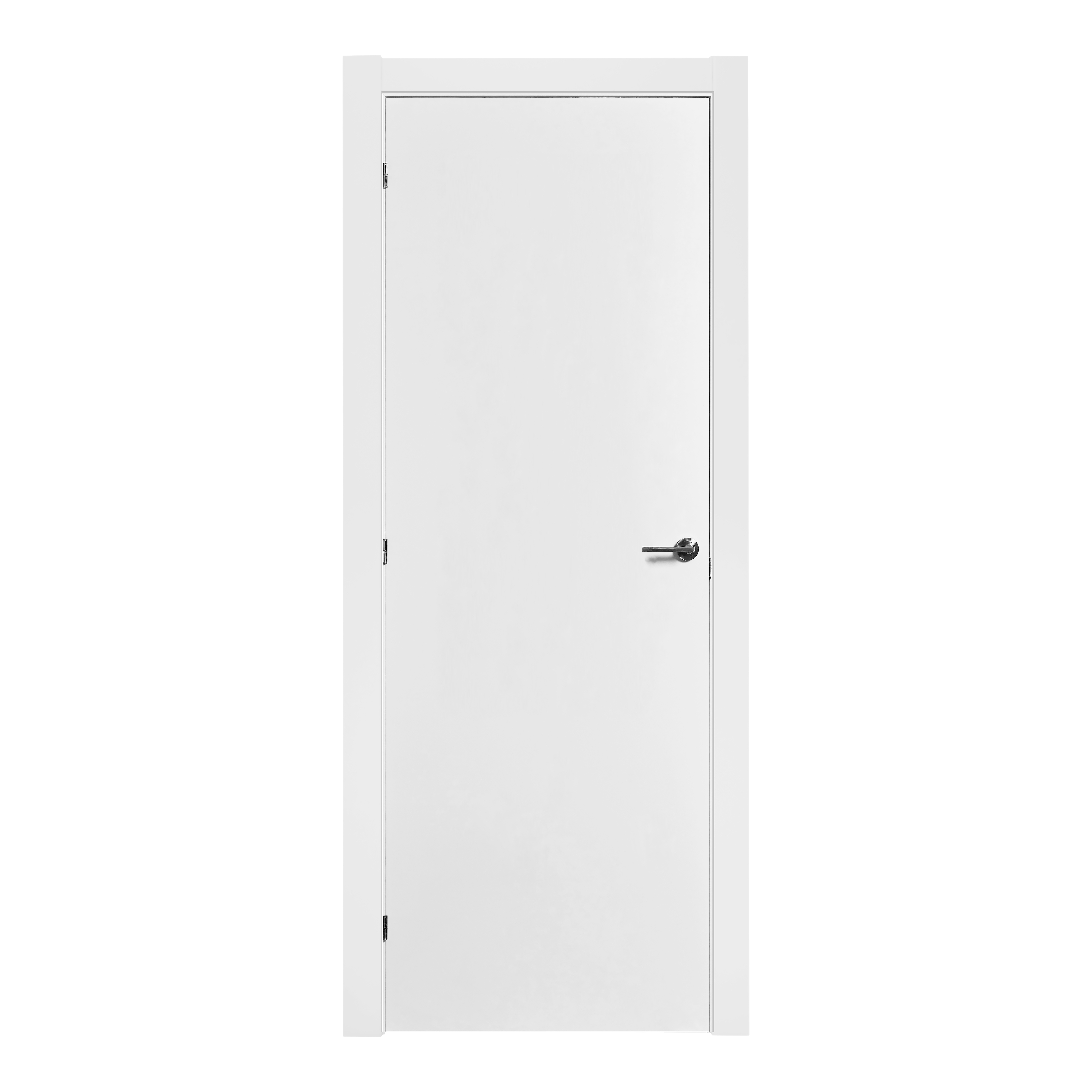 Porta de Interior lacada branca Ulla 75 cm esquerda