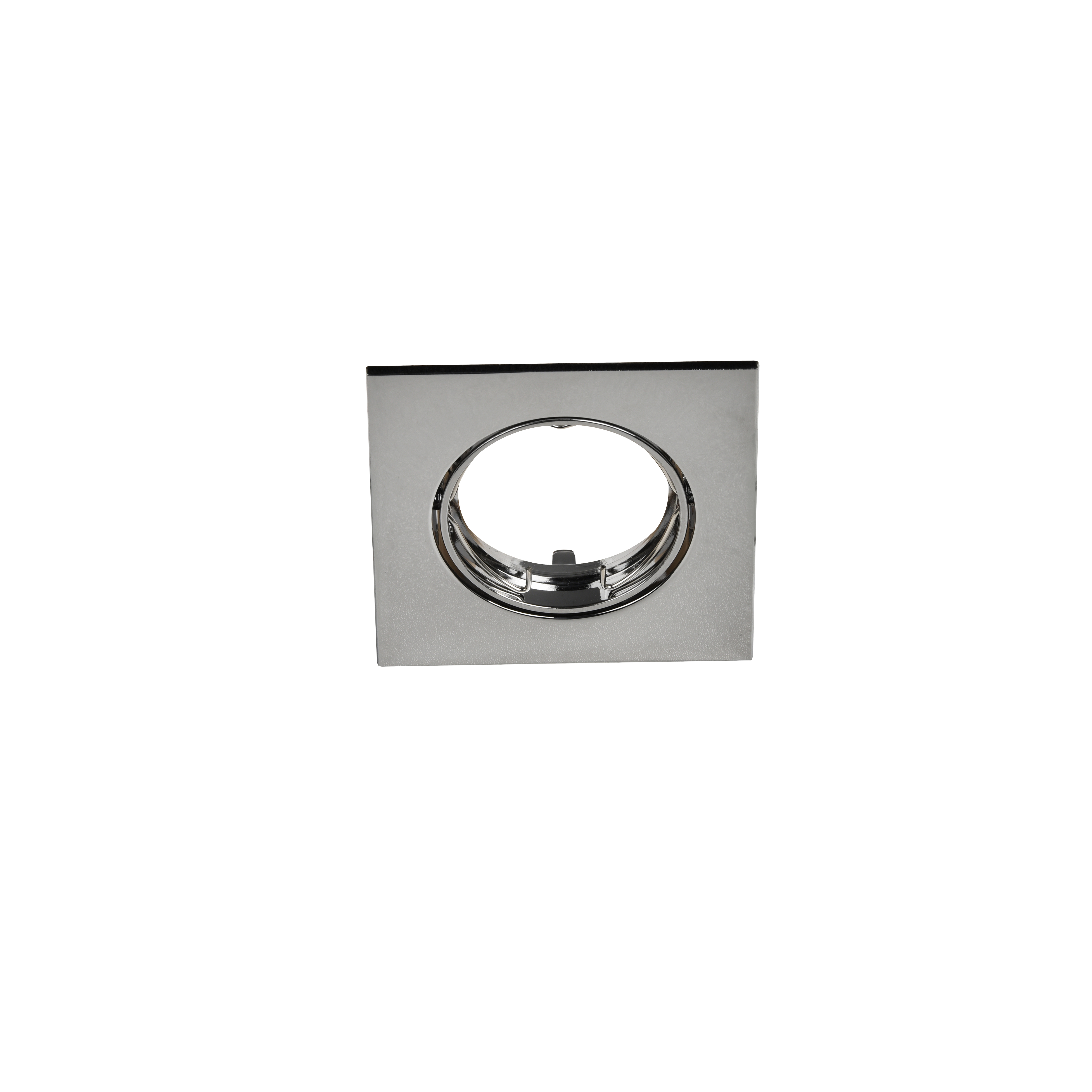 Aro para foco downlight embutido quadrado cromado Cooke & Lewis