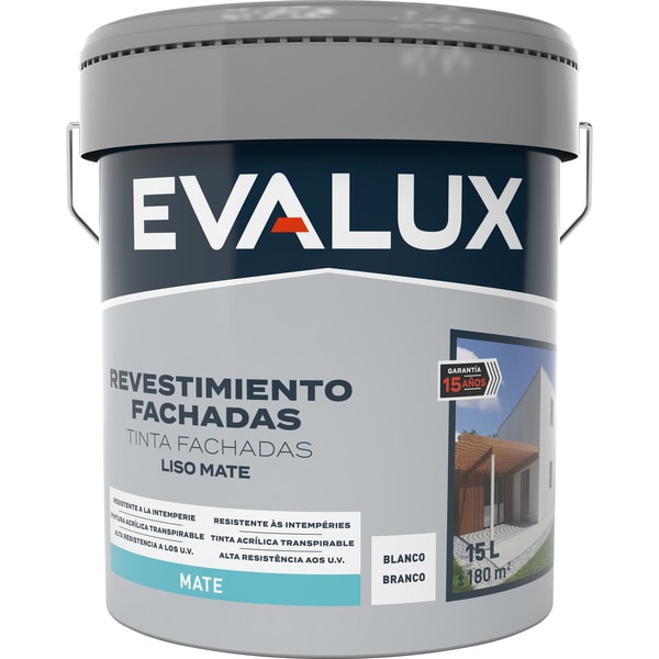 Tinta Exterior Branca 15 L Evalux