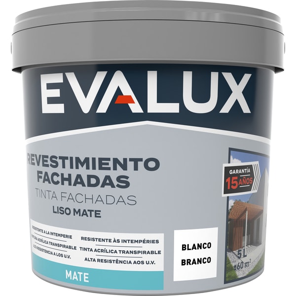 Tinta Exterior Branca 5 L Evalux