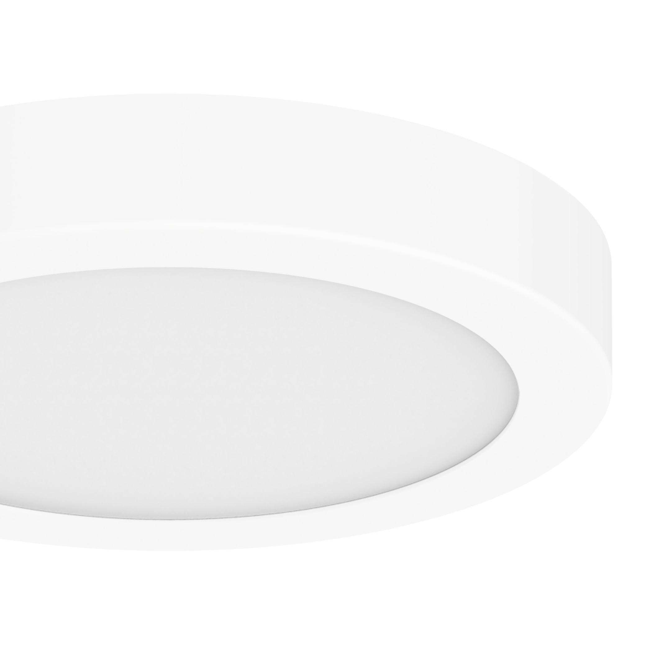 Plafon led redondo metálico branco AiUS 21,5cm Cooke & Lewis
