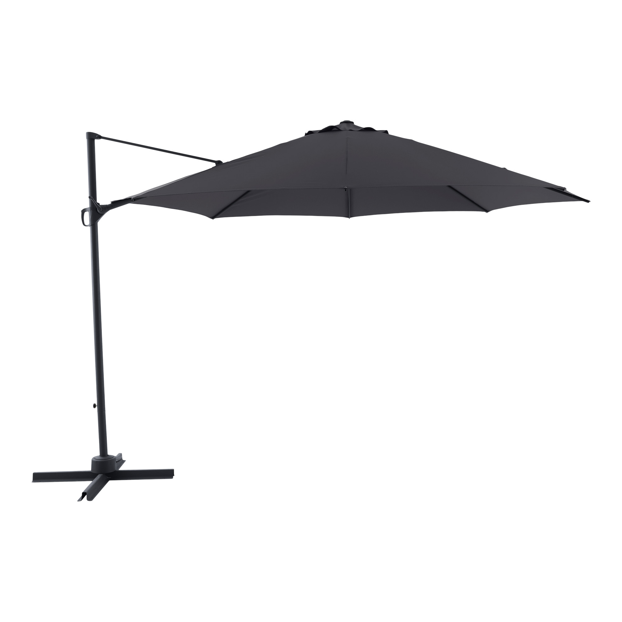 Parasol Brindisi 3,5m gris GoodHome