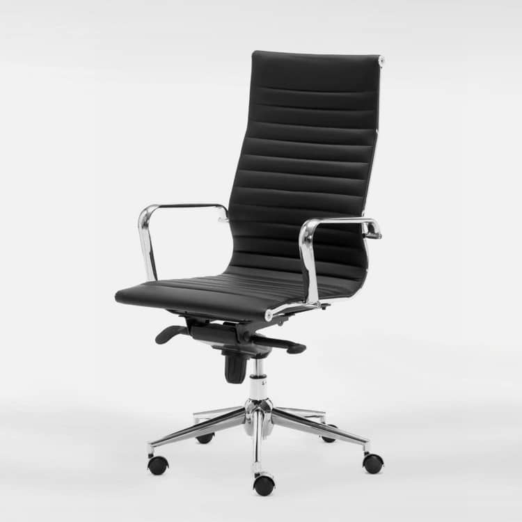 Cadeira ergonômica euromof londres | high black edition executiva