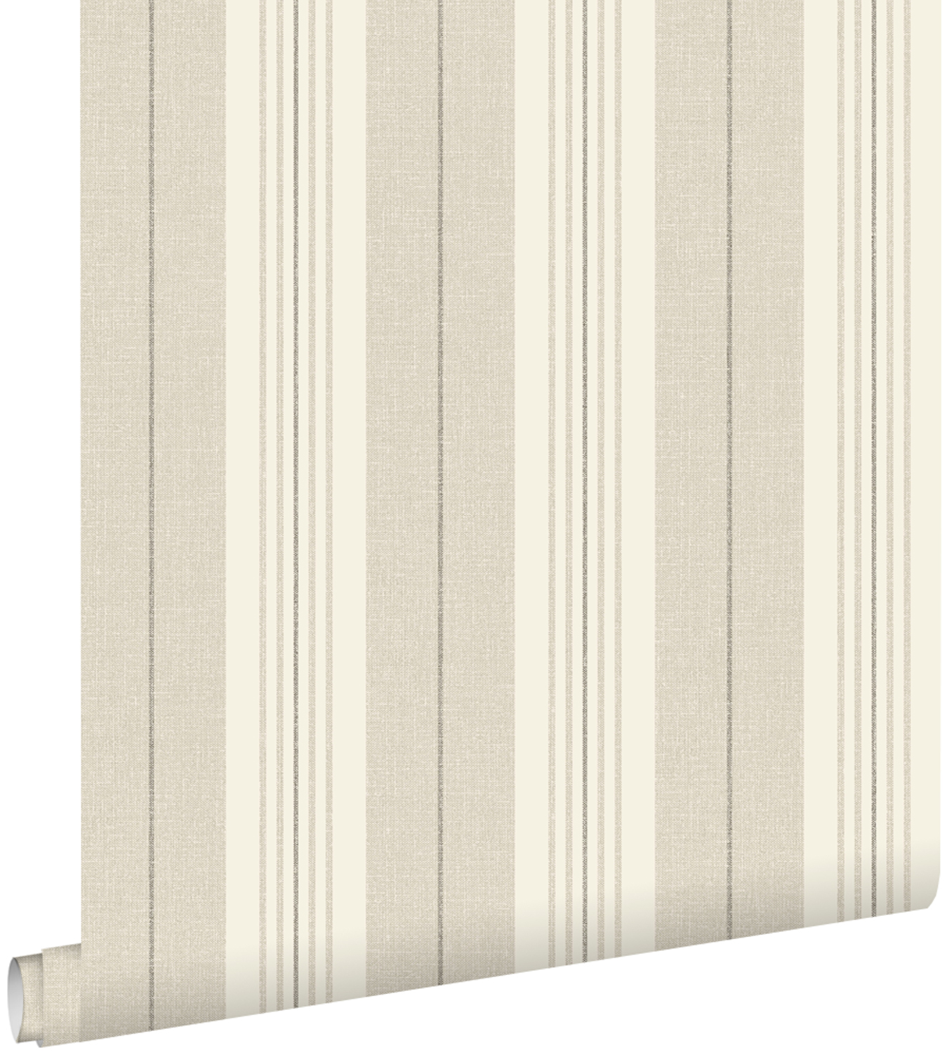 Estahome papel de parede riscas castanho 53 cm x 10.05 m