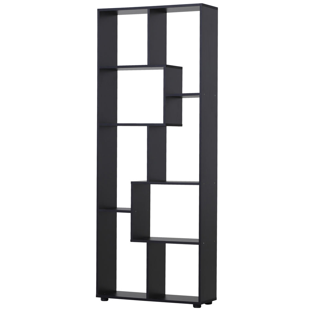 Estante para livro 70x24x178 cm Homcom, casa - móveis de armazenamento
