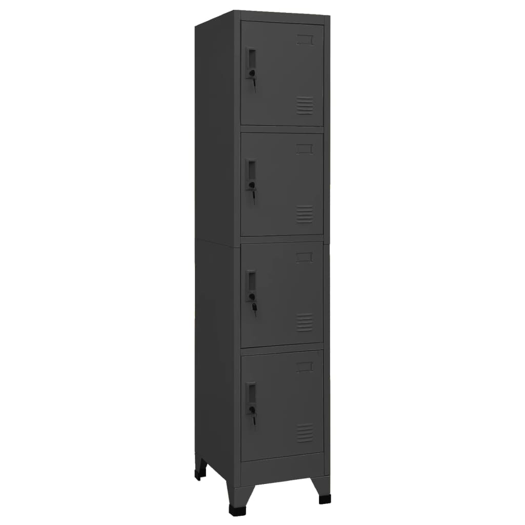 Cacifo 38x45x180 cm aço antracite wgo7859