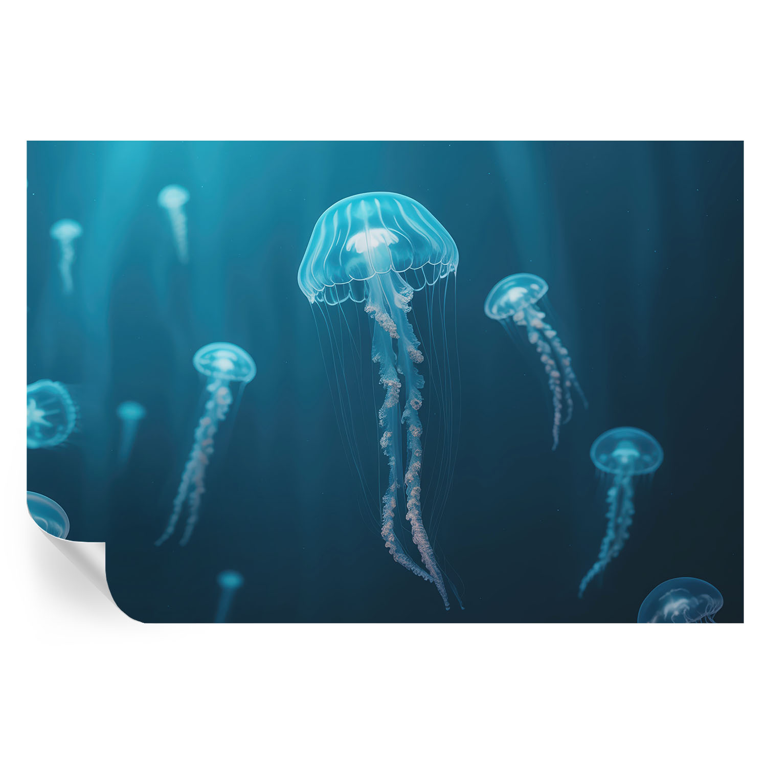 Papel de parede vinílico elegância marítima 104x152 tulup