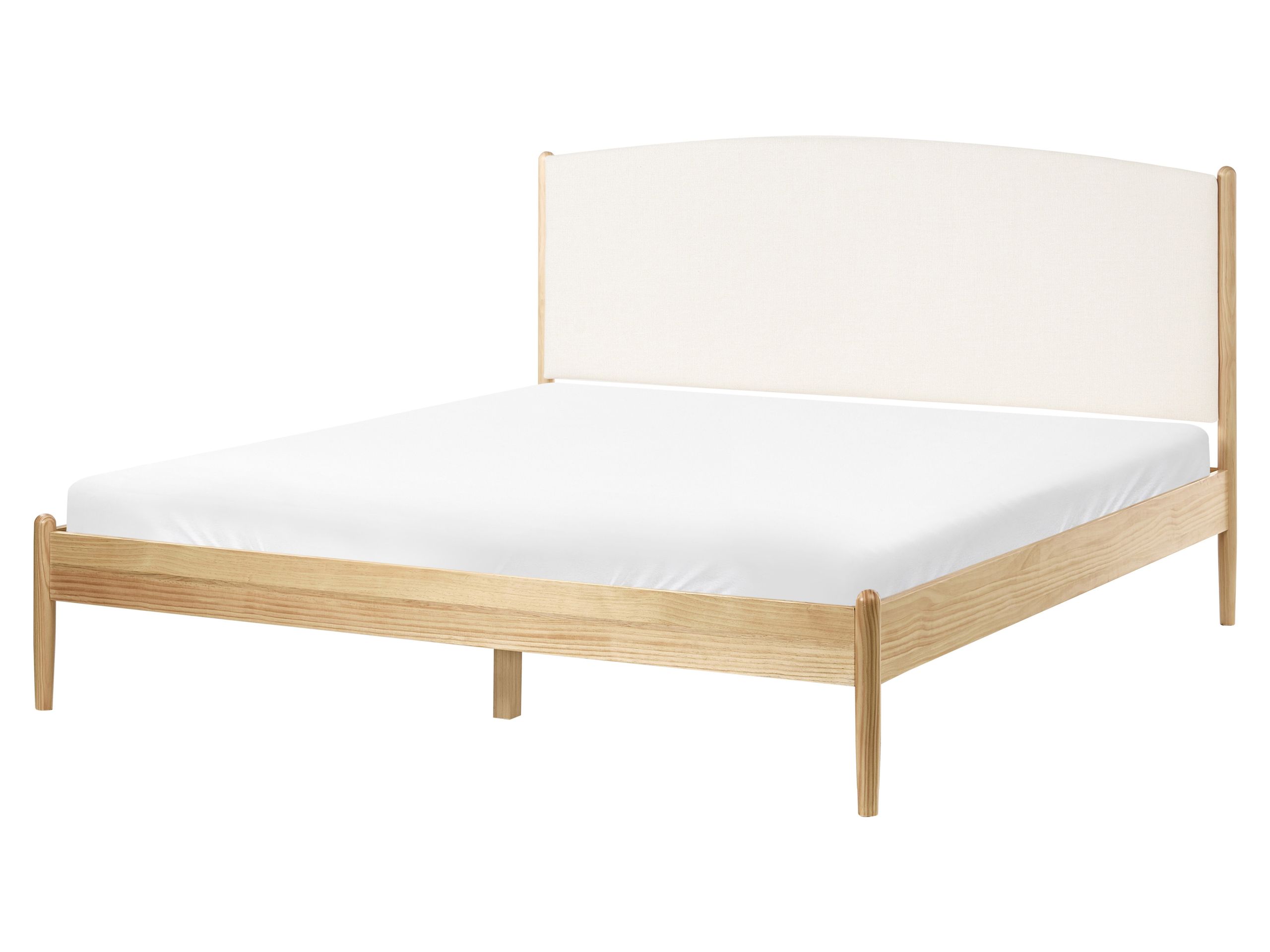 Cama madeira de pinho clairac 160 x 200 cm castanho claro