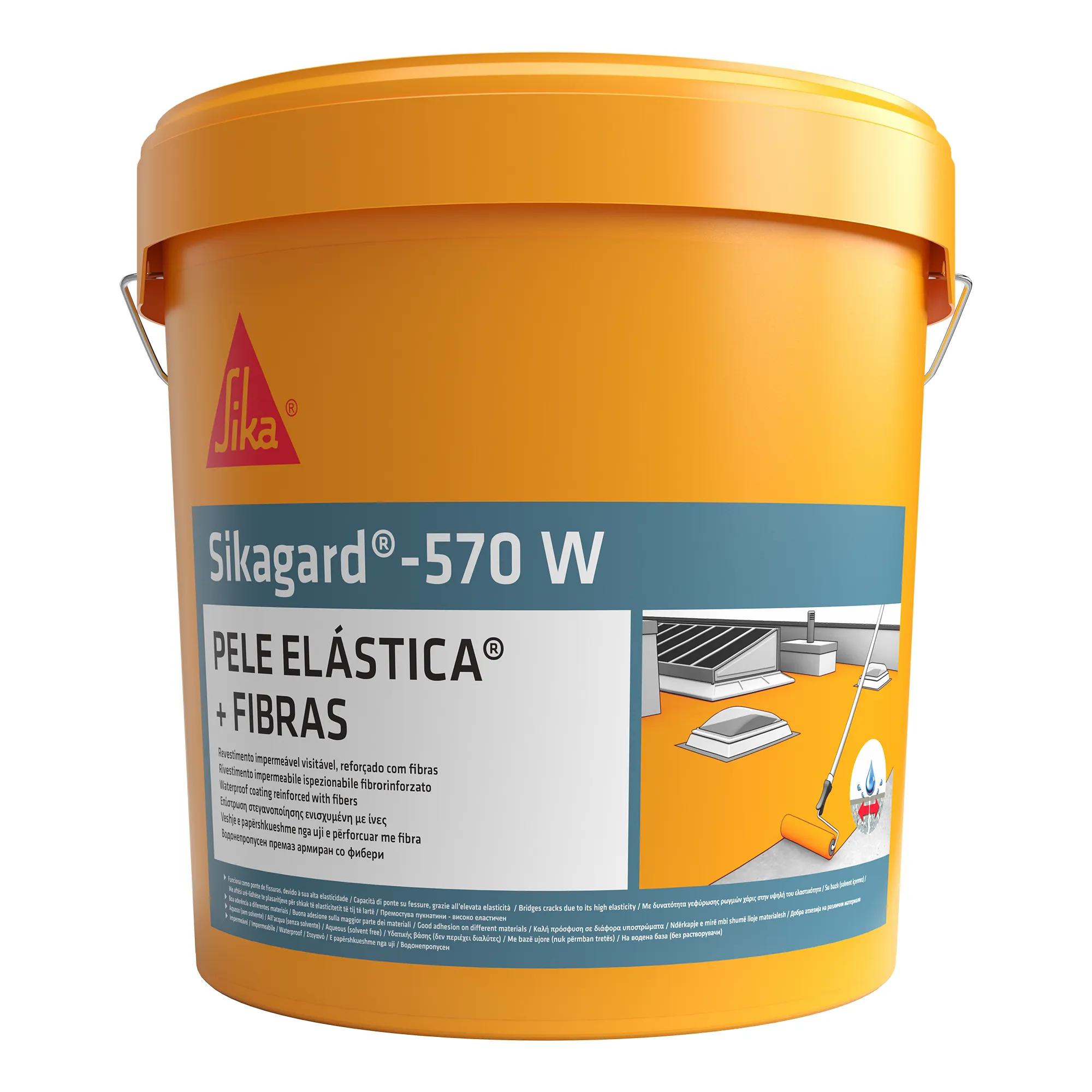 Revestimento elástico Sikagard 570 terracota 18kg