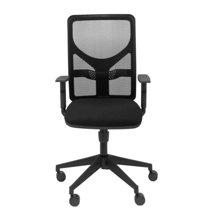 Ergonomic office chair motilla - piqueras y crespo - black mesh - black bal