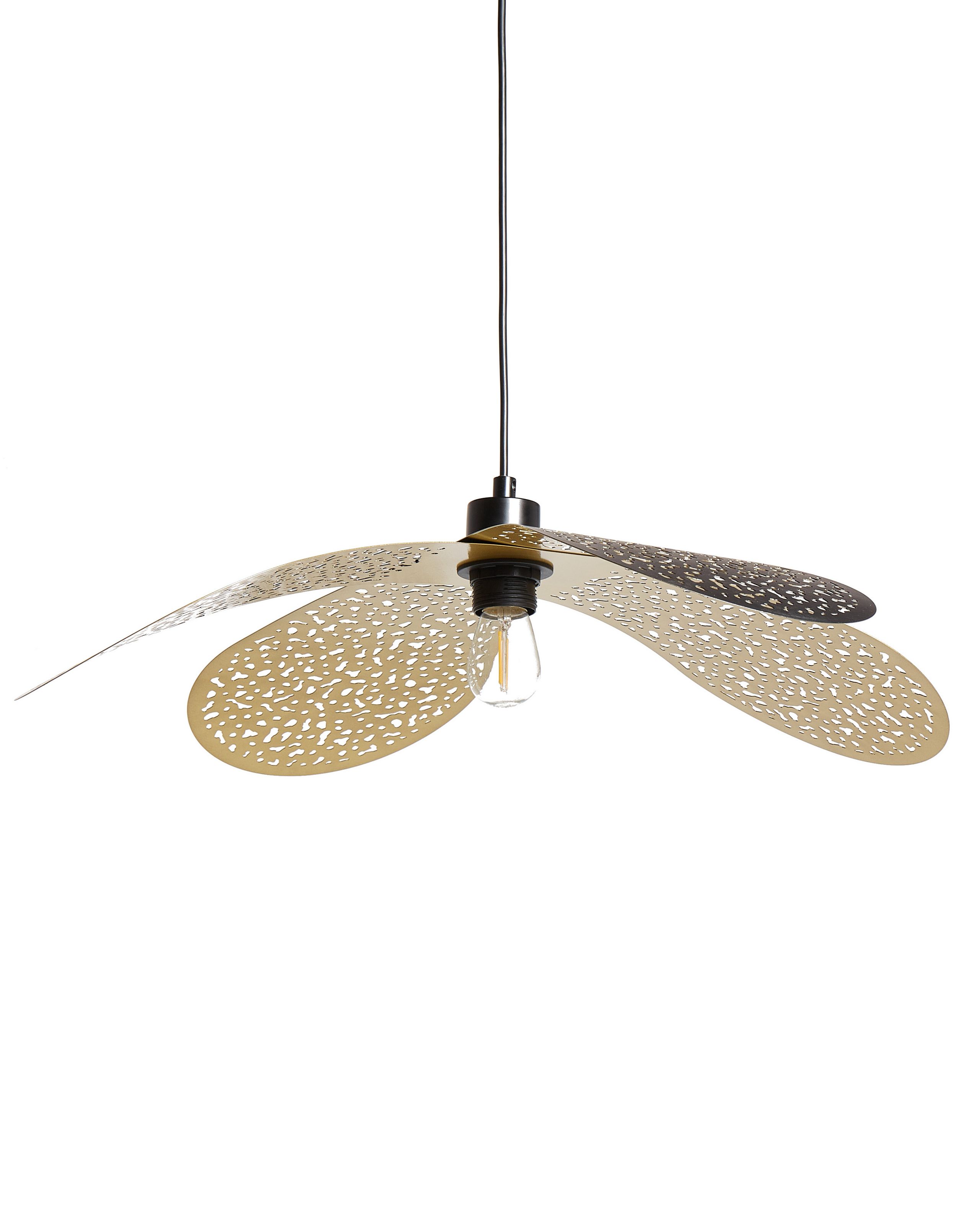 Candeeiro suspenso koshi metal preto