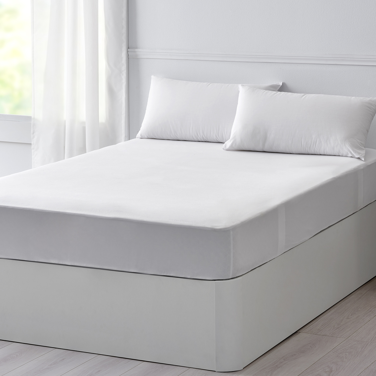 Protetor de colchão 160x196cm pikolin home impermeável até 38cm