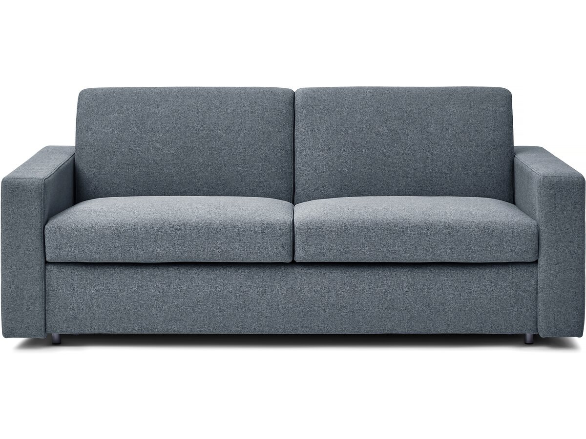 Sofá convertível em tecido "diana" express - cama de 140 cm - 3 lugares - c