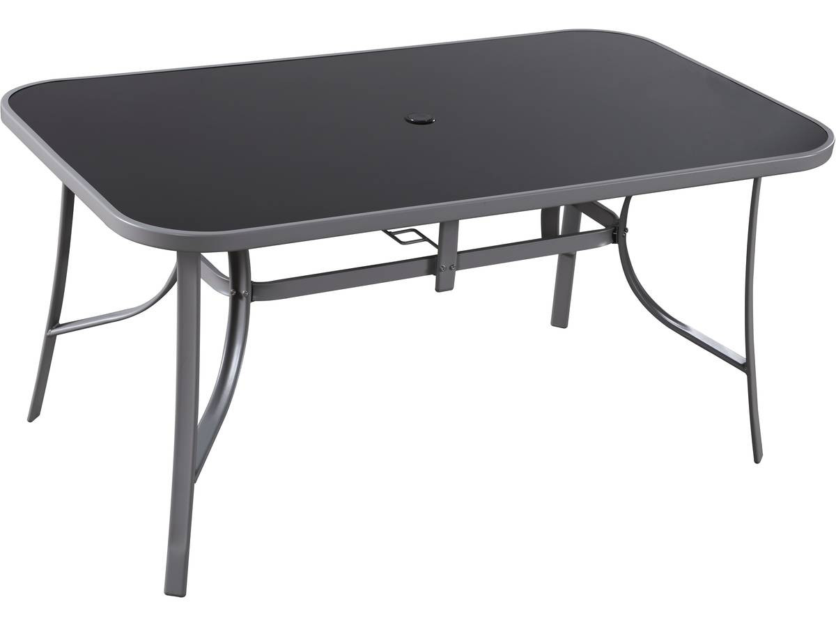 Mesa para jardim "cordoba" - phoenix - 6 lugares - prata