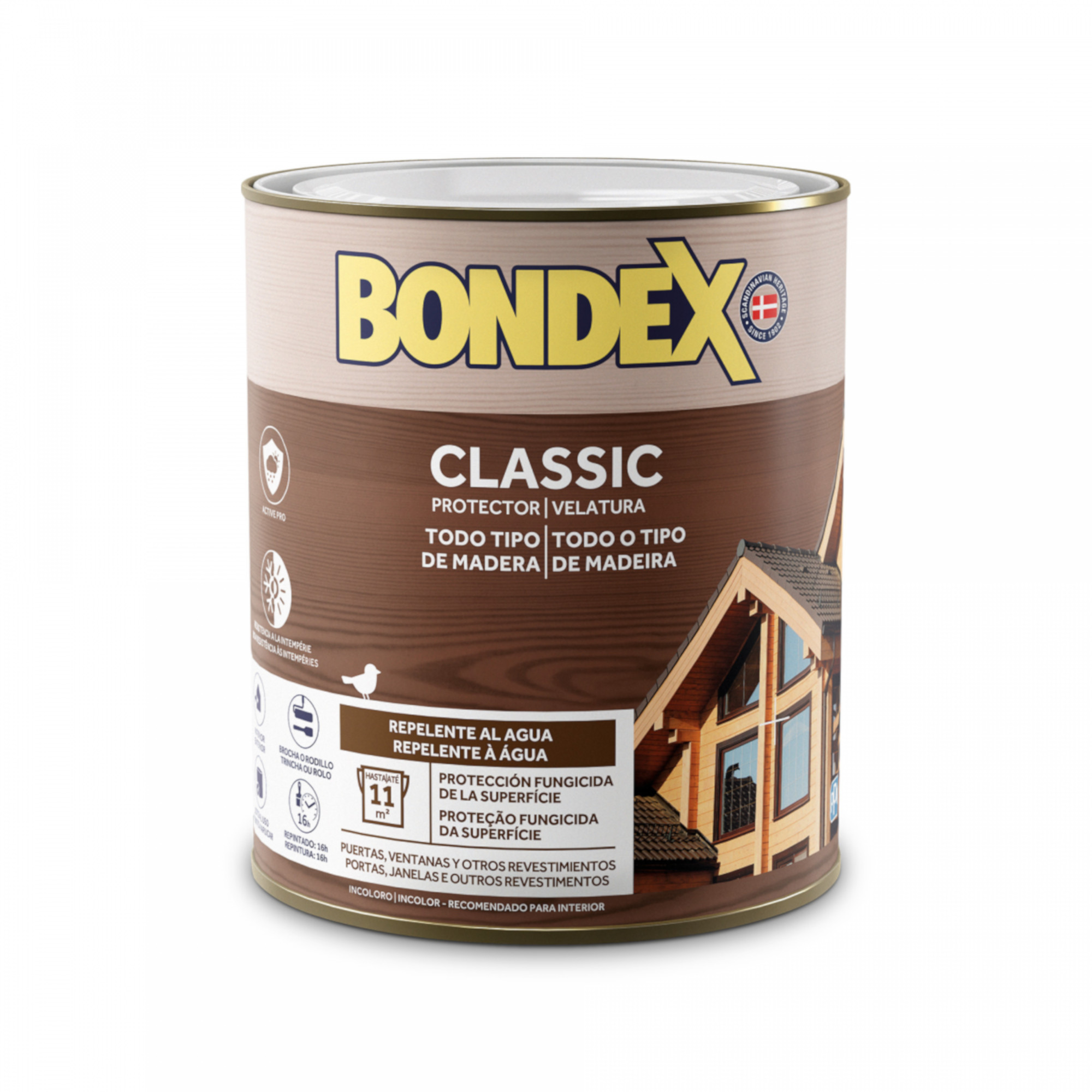 Verniz Classic mate nogueira 0,750 L Bondex