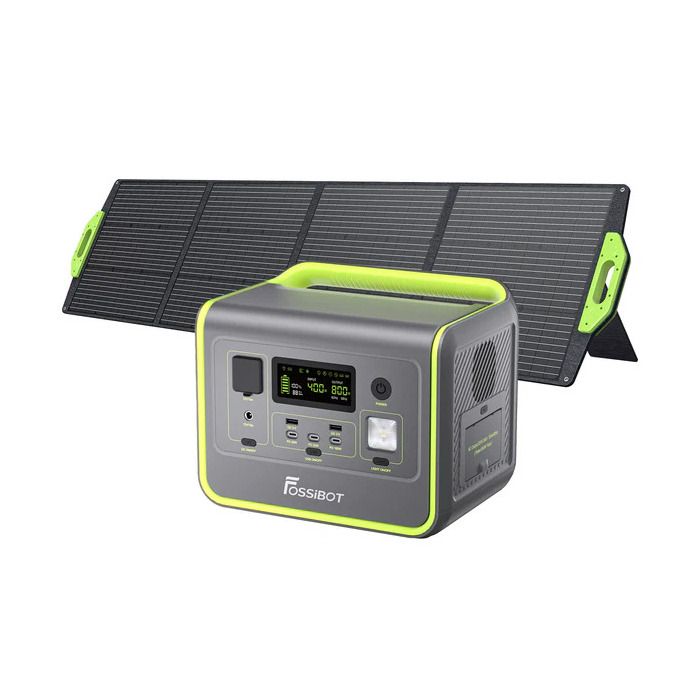 Fossibot - gerador elétrico portátil lifepo4 2048wh 2400w