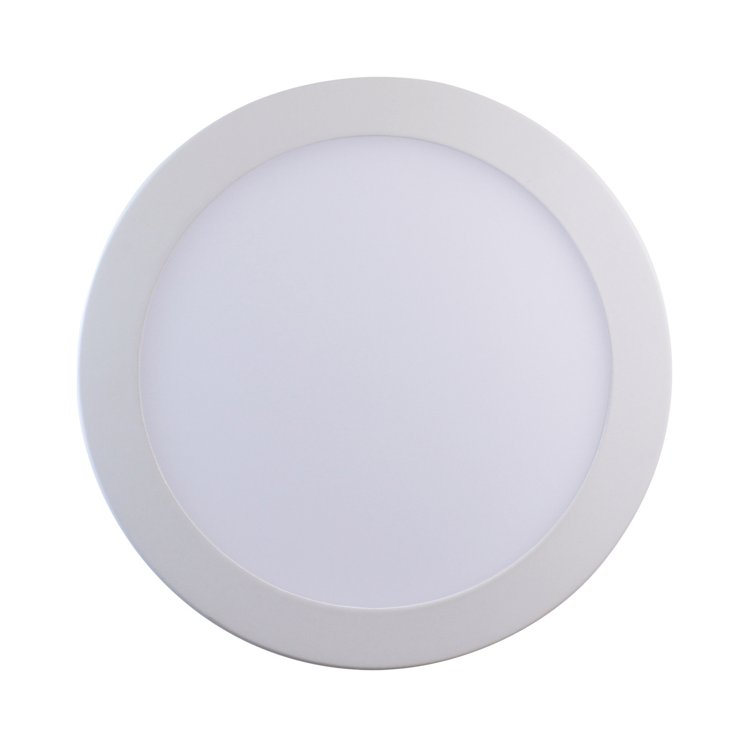 Pack 2 downlights LED ultraslim LED redondo 18w 1440lm ø22,5cm 4000k branco
