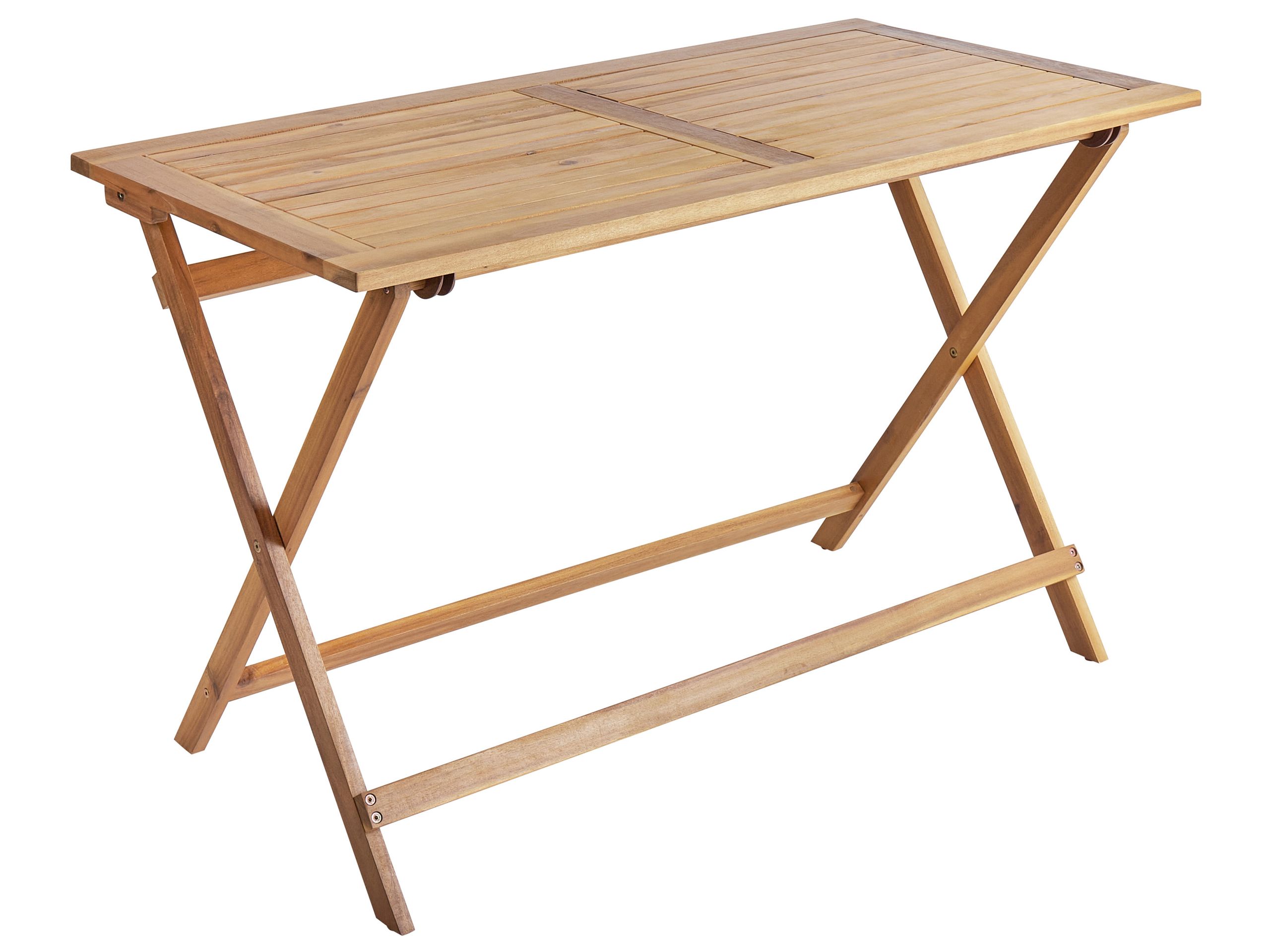 Mesa de jantar madeira de acácia castanho prossedi