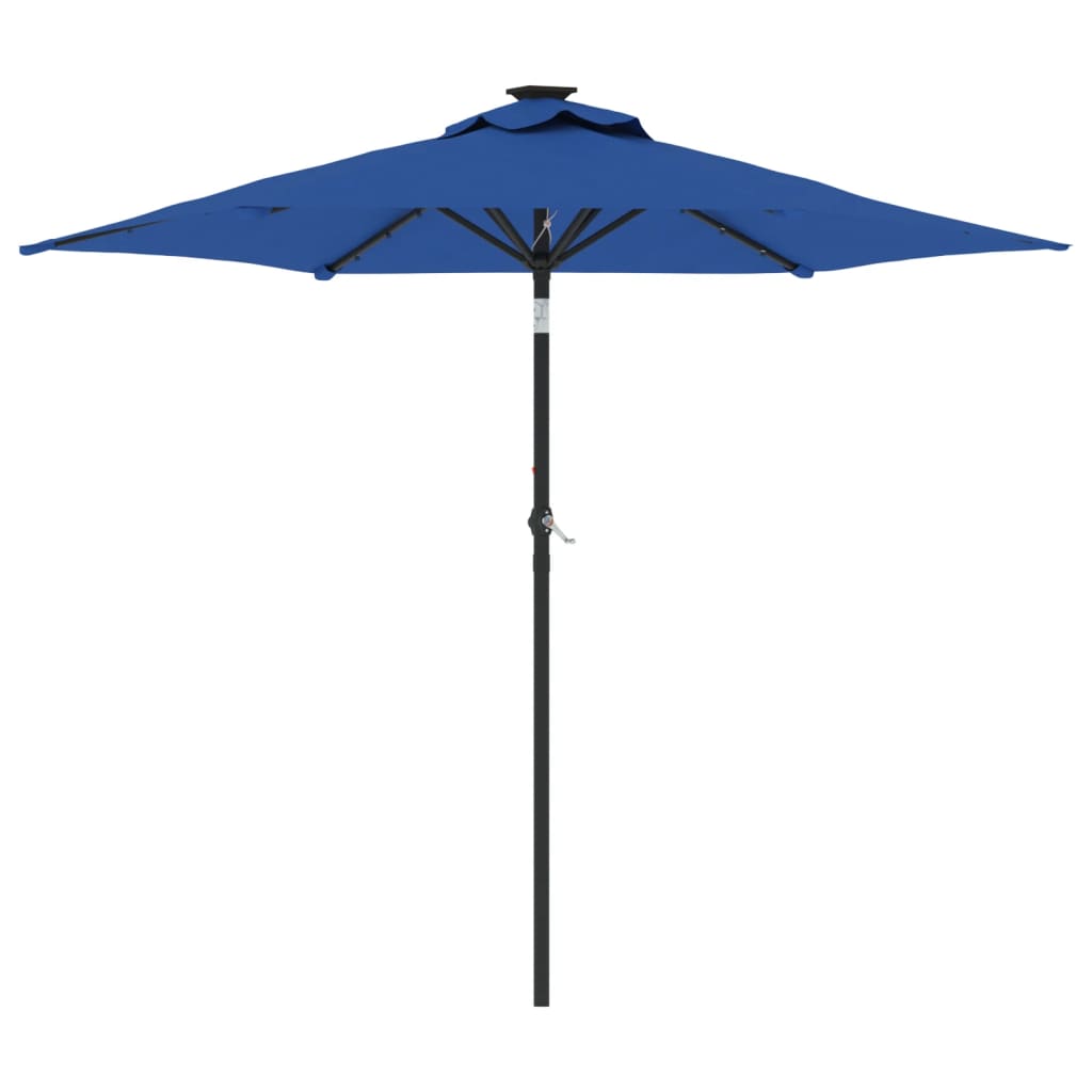 Helloshop26 - guarda-sol de jardim LED - 225 x 225 x 212 cm