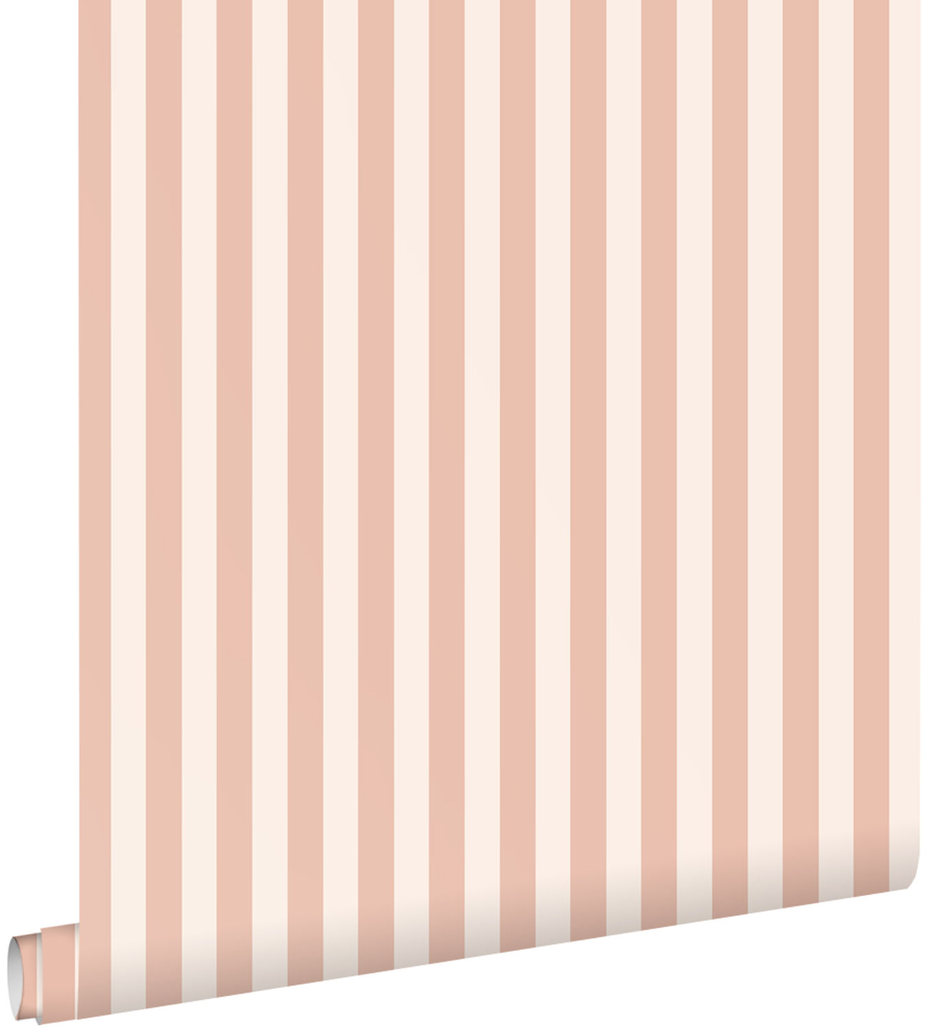 Estahome papel de parede riscas rosa terracota 53 cm x 10.05 m
