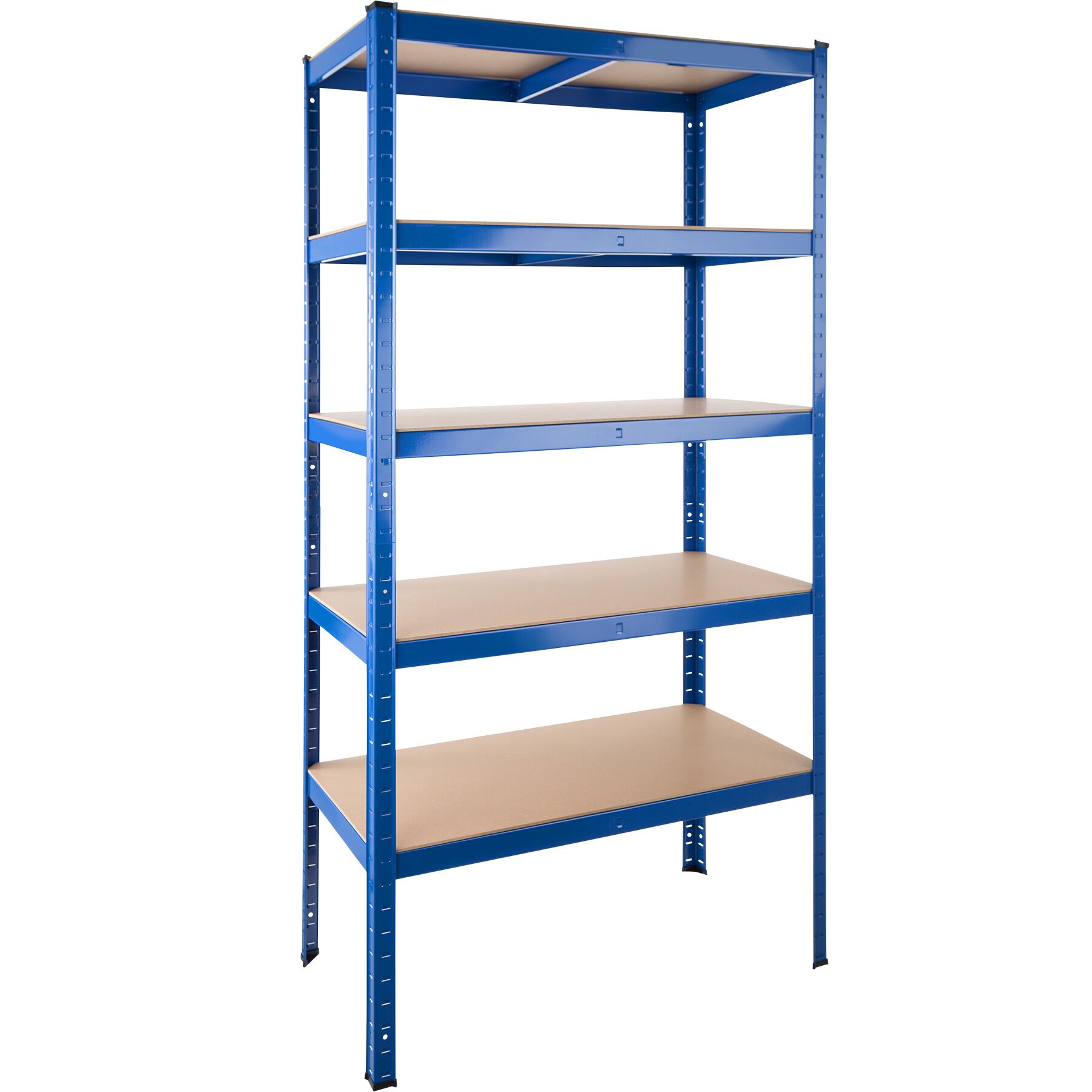 Prateleira metálica 5 baldas hasta 1325 kg 90,5 x 45,5 x 180,5 cm azul