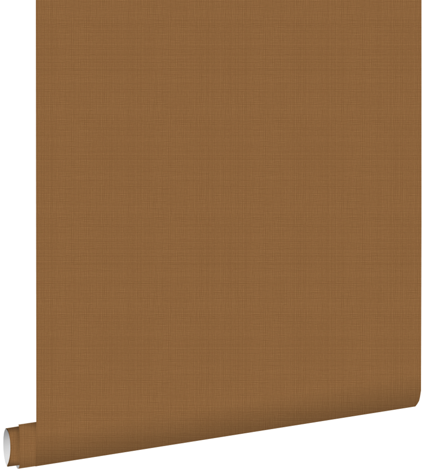 Estahome papel de parede textura de linho marrom ocre 53 cm x 10.05 m