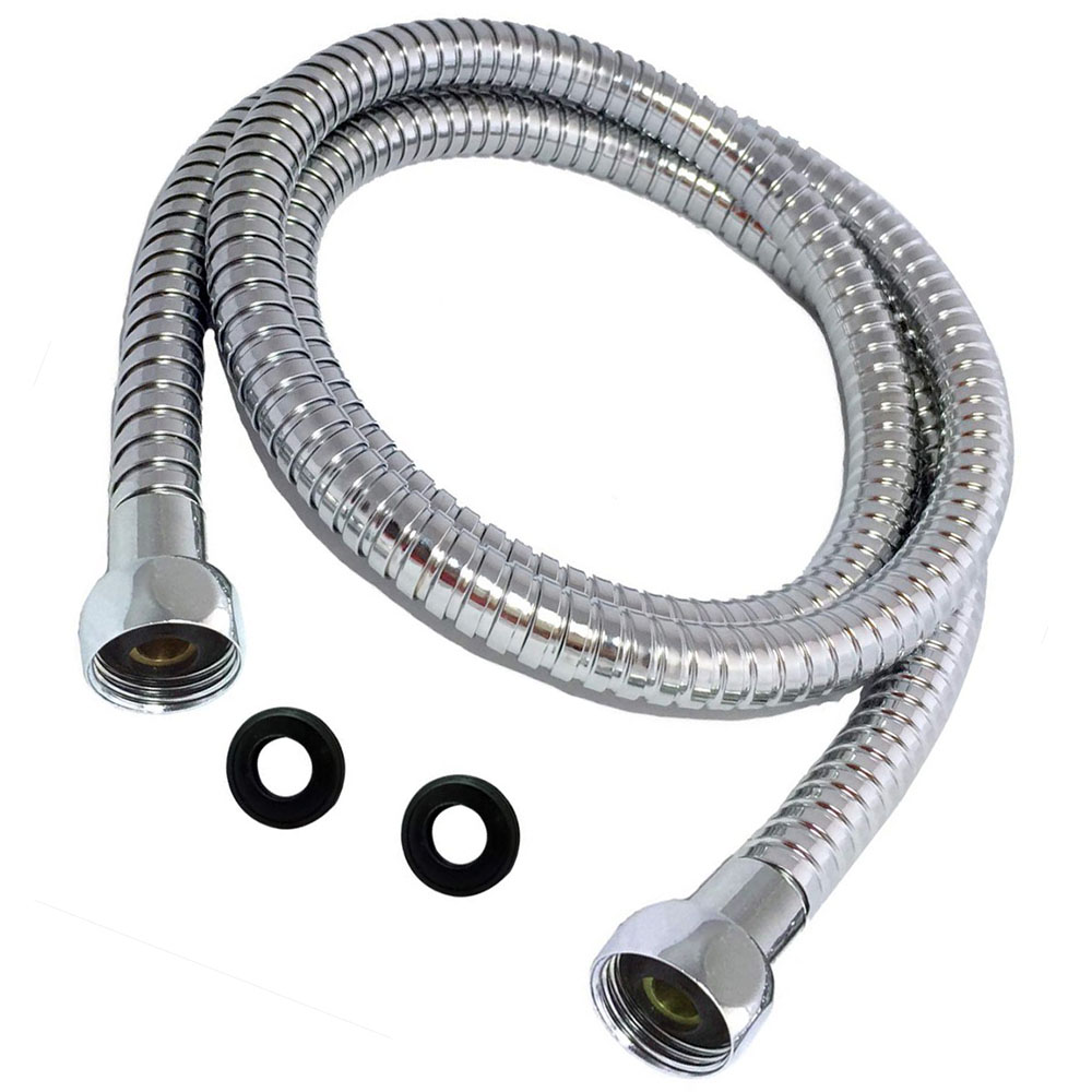 Kibath ligação extensível flexo 60 cm aço inoxidável polido cromado