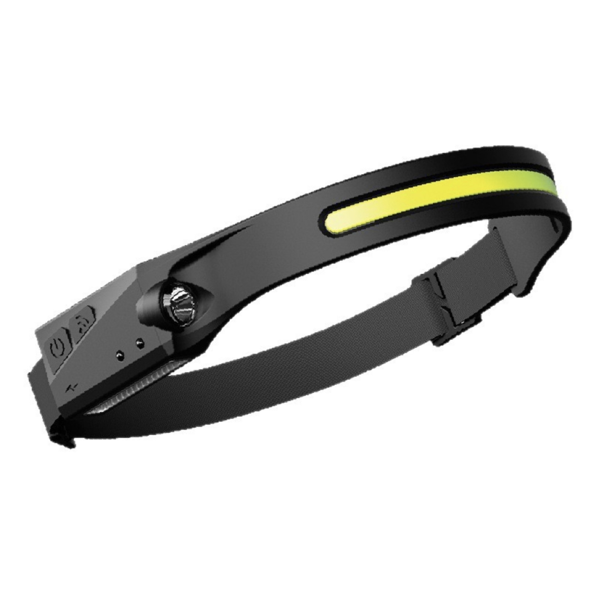 Lanterna LED USB sensor recarregável correr noite caminhada