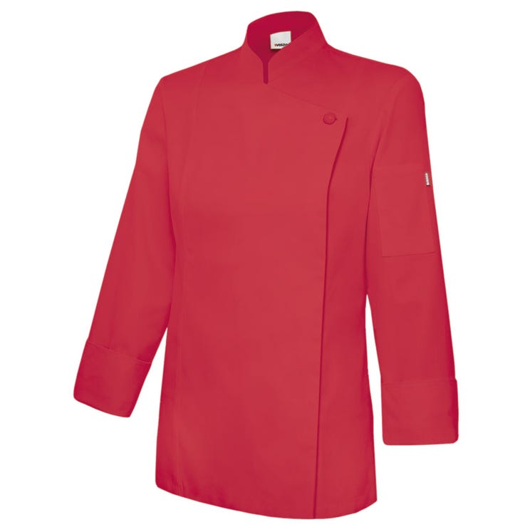 Casaco de cozinha ml mulher 42 vermelho coral