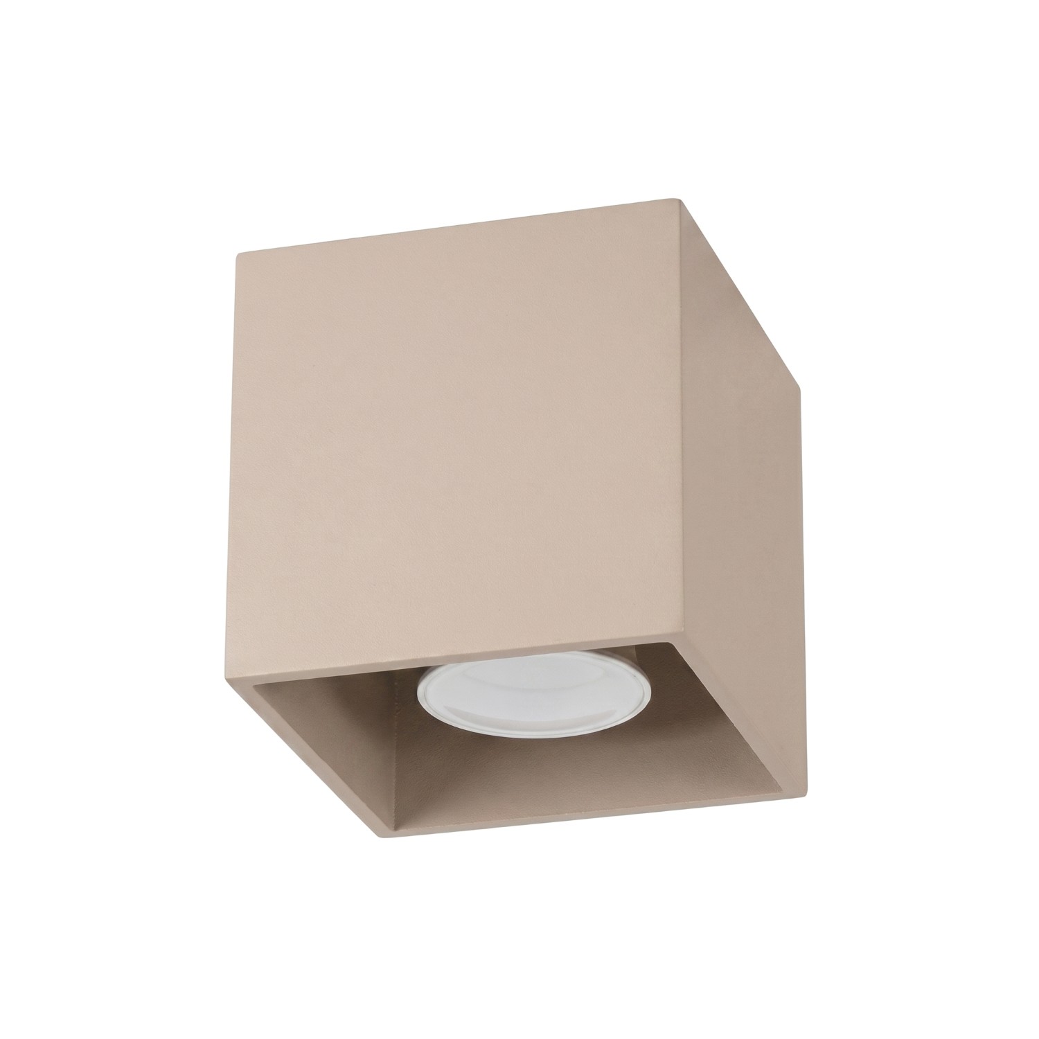 Plafons quad 1 taupe alumínio 10x10x10cm
