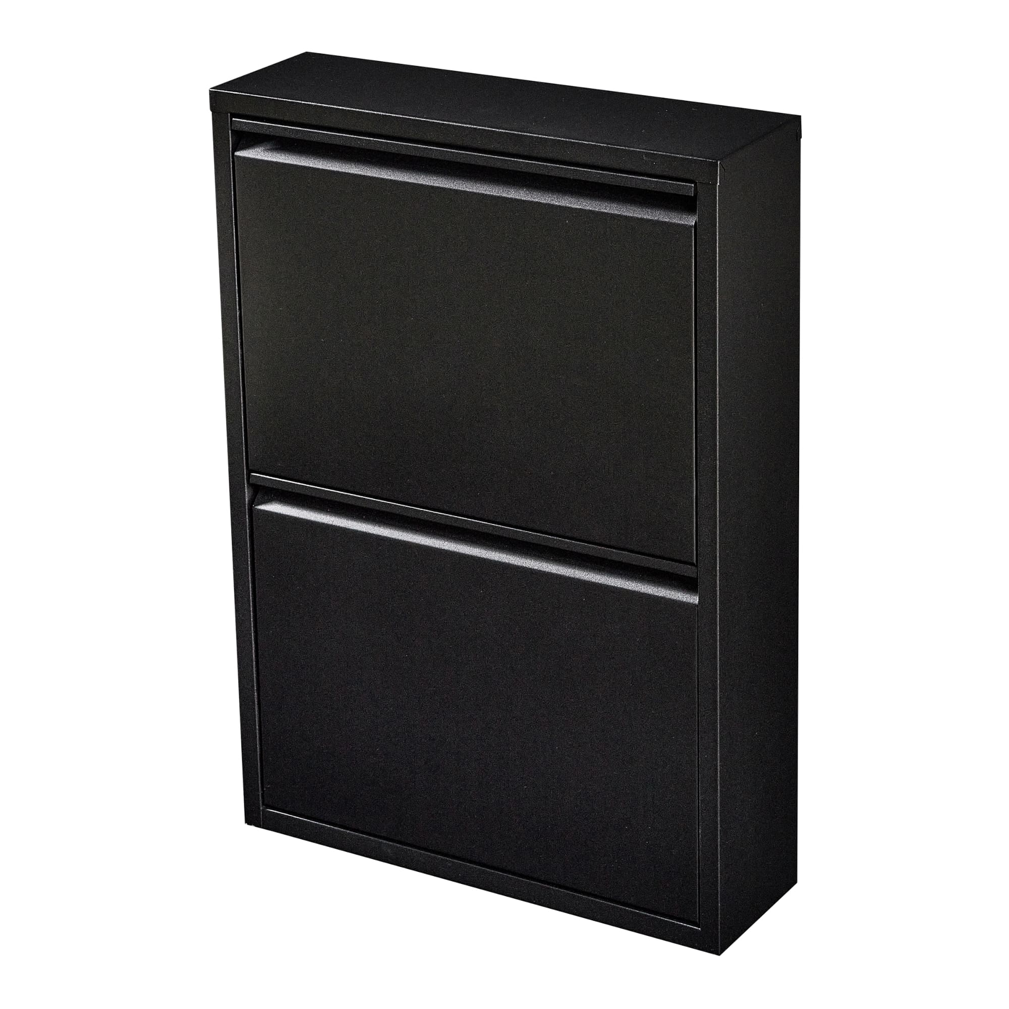 Sapateira aure com 4 portas de batente 172x63x24 cm - branco [en.casa]