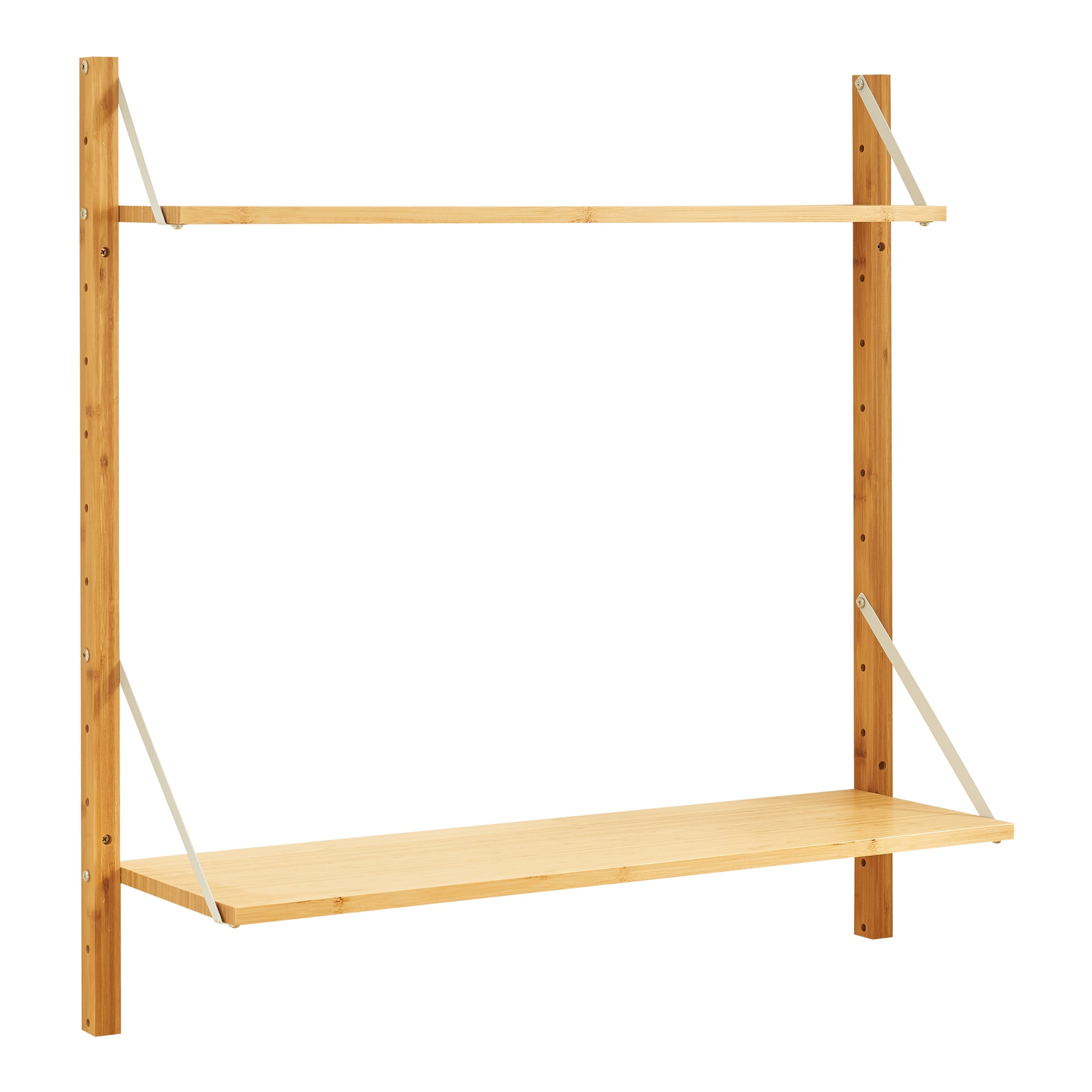 Prateleira de parede - helloshop26 - prateleira de design - 2 prateleiras -