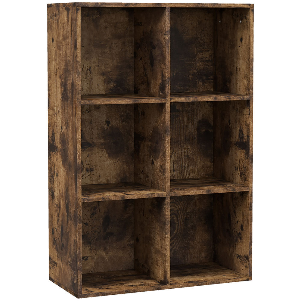 Estante 65.5x30x97.5 cm color marrón Homcom