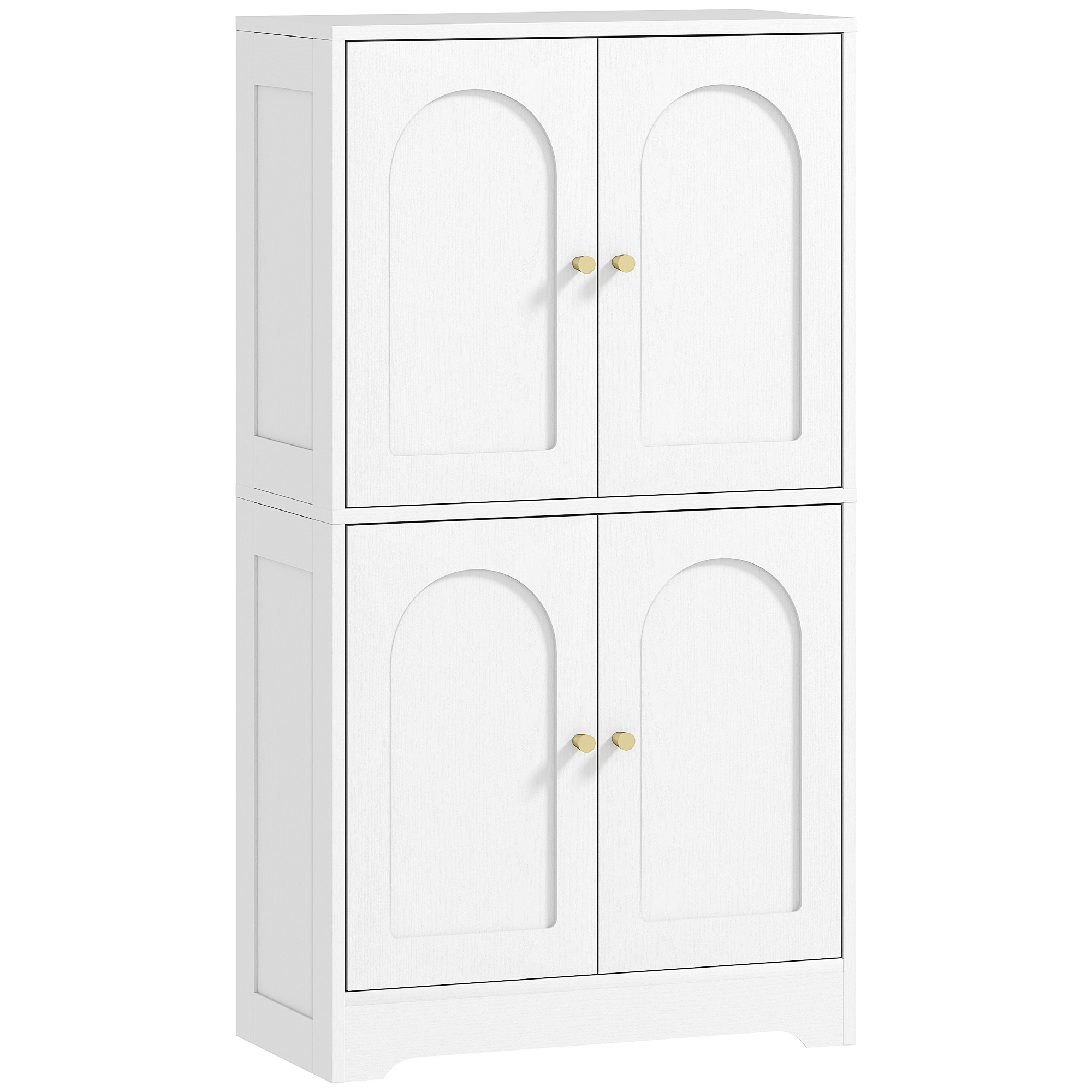Aparador para sala de estar aglomerado branco 60x30x110 cm