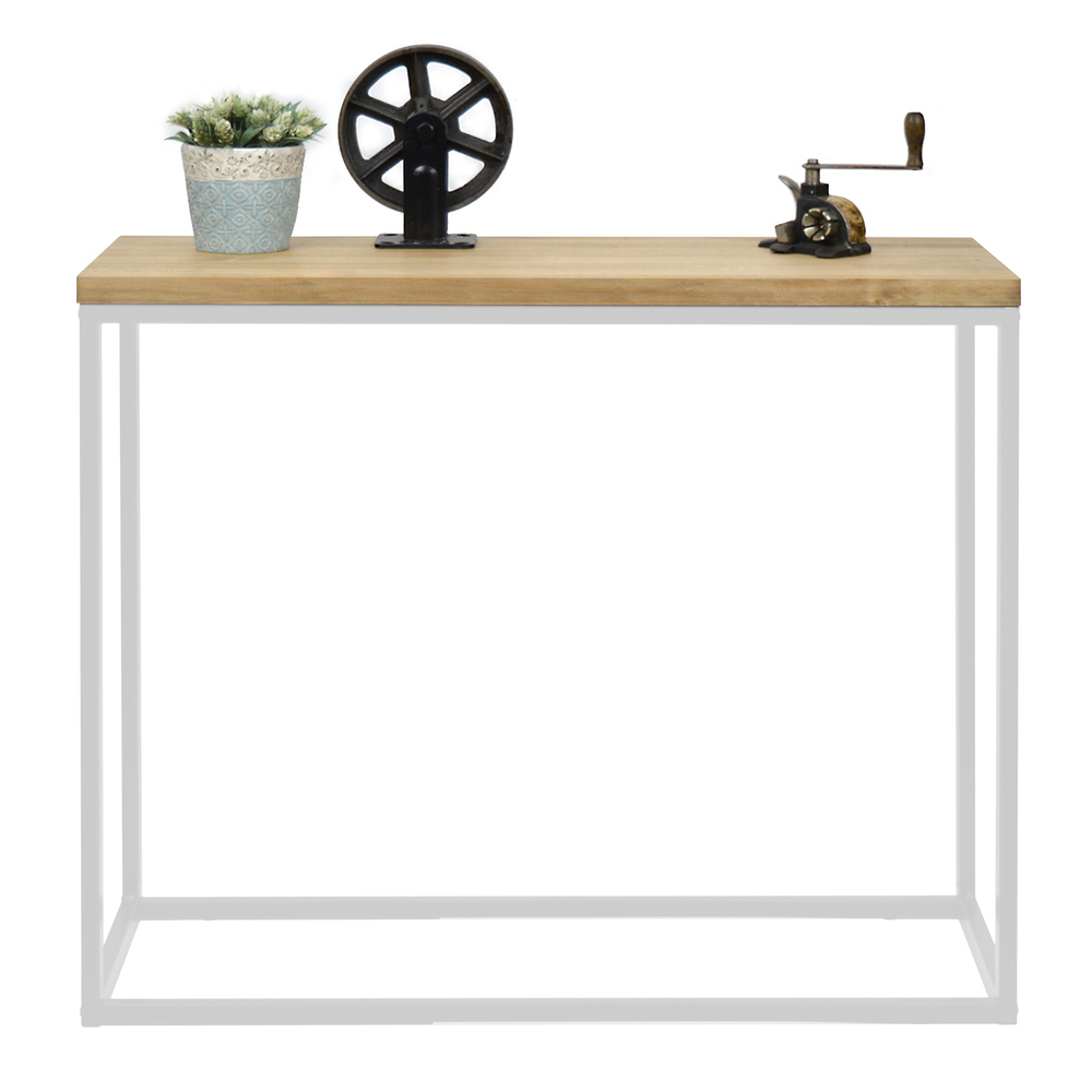 Consola icub 35x100x82 cm. 30mm. Branco