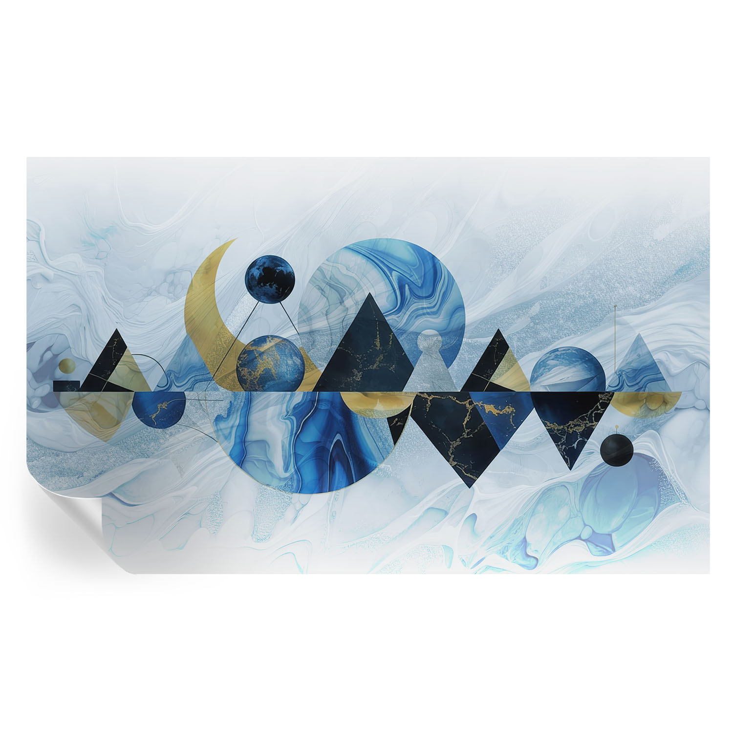 Papel de parede autocolante elegância cósmica 416x254 tulup