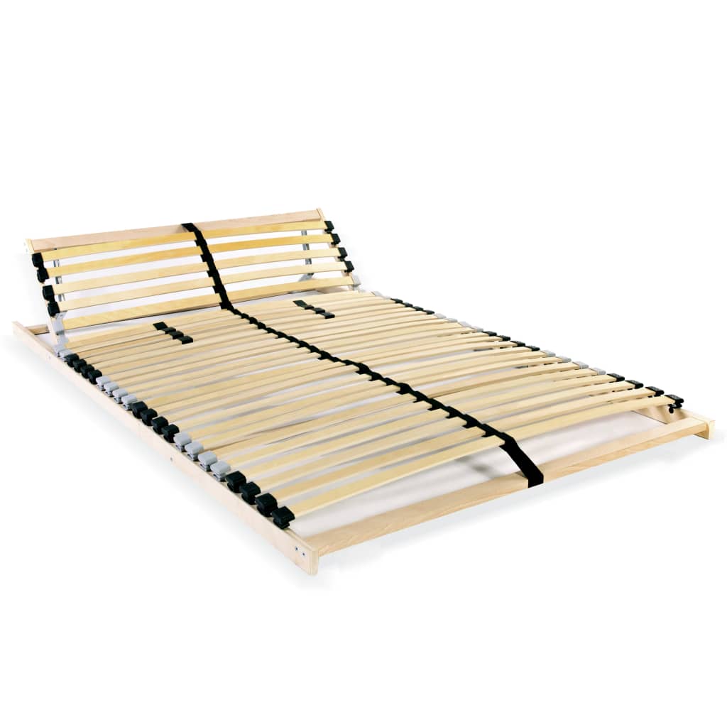 Estrado de ripas com 28 ripas 7 zonas 140x200 cm wgo5324