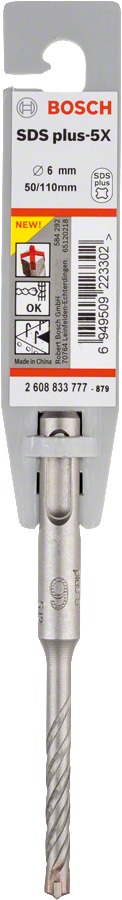 Broca SDS Plus-5X 6x50x110 mm Bosch